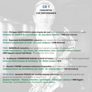 CD 1 contenu